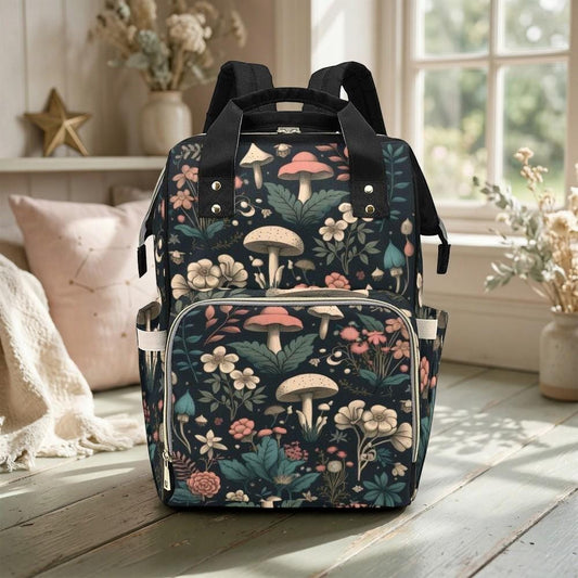 Woodland Floral Diaper Backpack