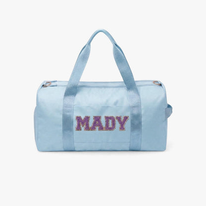 1391.Personalized Custom Letter Embroidery Oxford Duffel Gym Bag