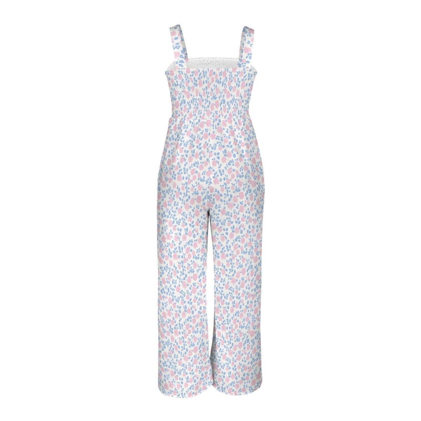 Bridal Shower Jumpsuit, Rosebud Palazzo Outfit, Baby Shower Guest One Piece