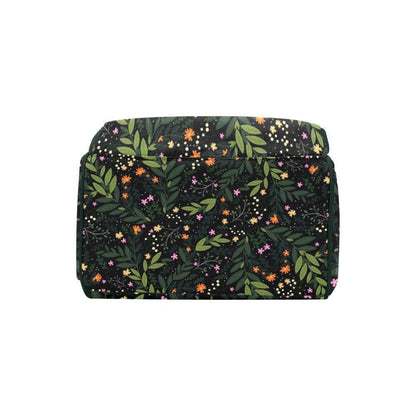 Diaper Bag Backpack, Floral Mom Baby Travel Bag, Nursery Organizer, Stroller Ready Pack