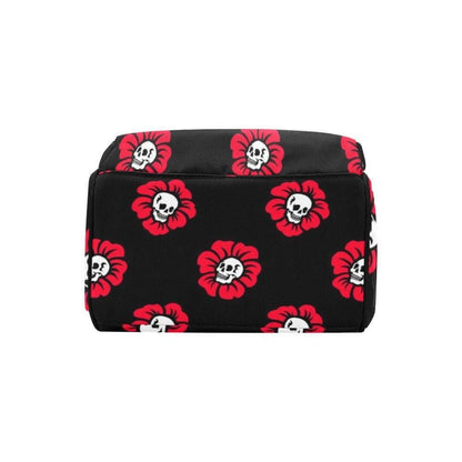 Skull Flower Diaper Backpack