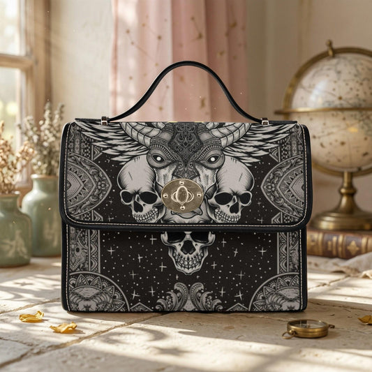 Skull Satchel Bag