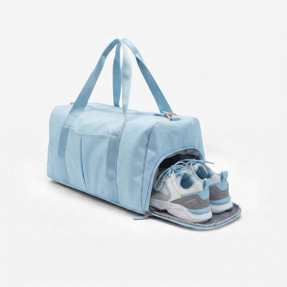 1391.Personalized Custom Letter Embroidery Oxford Duffel Gym Bag