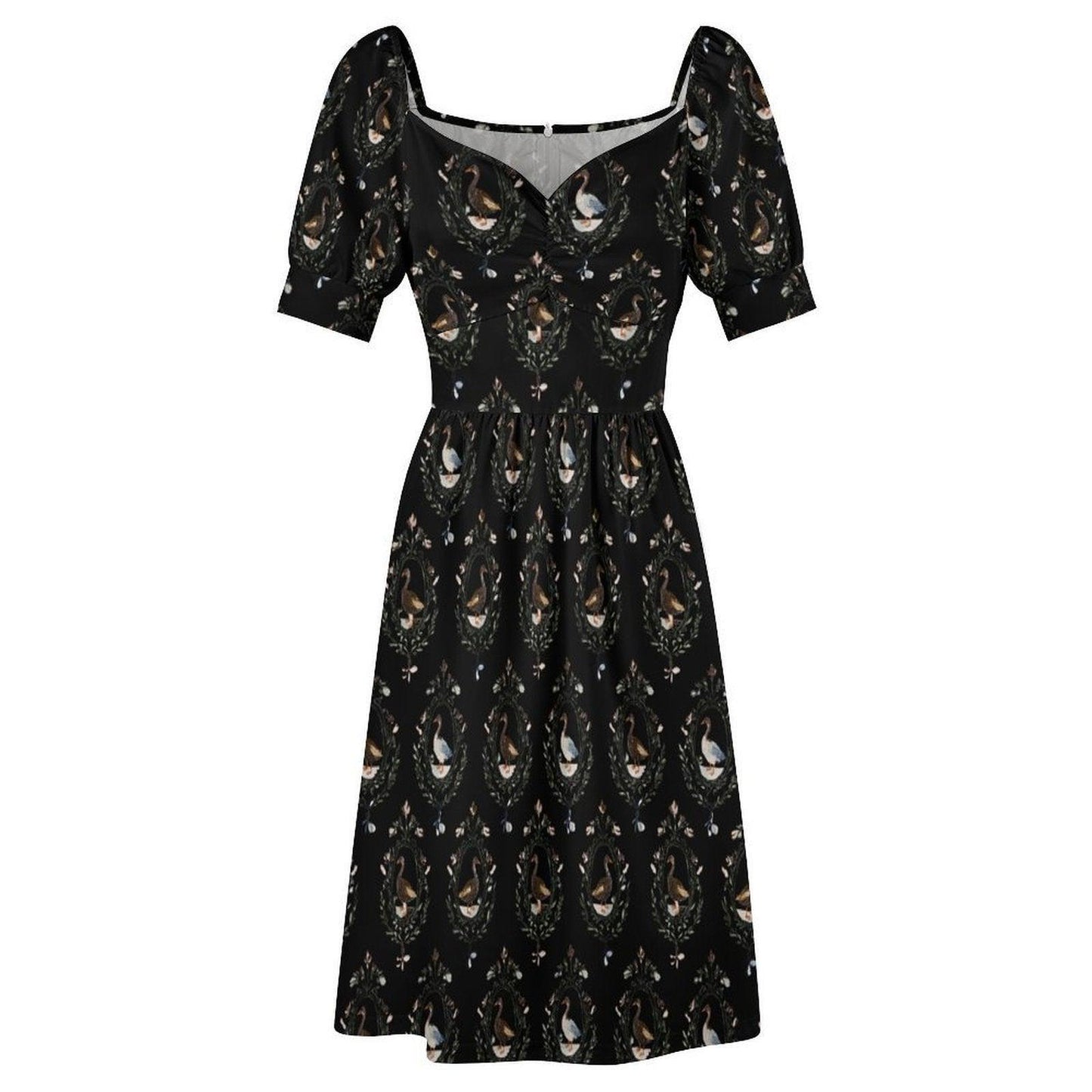 Black Swan Midi Dress