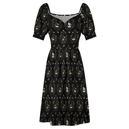 Black Swan Midi Dress