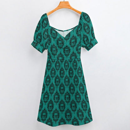 Dark Skull Midi Dress