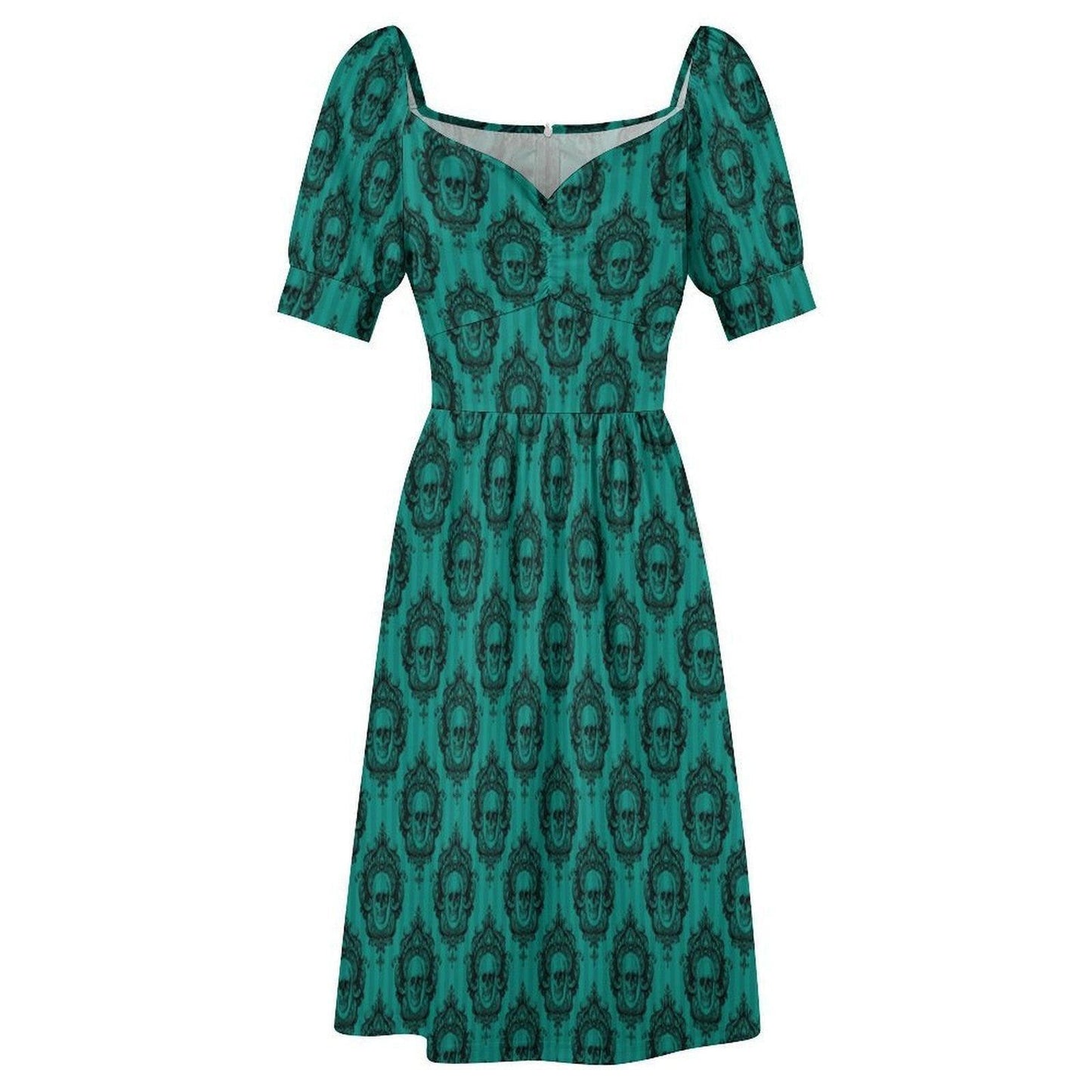 Dark Skull Midi Dress
