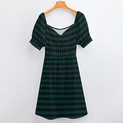 Teal Emerald Midi Dress