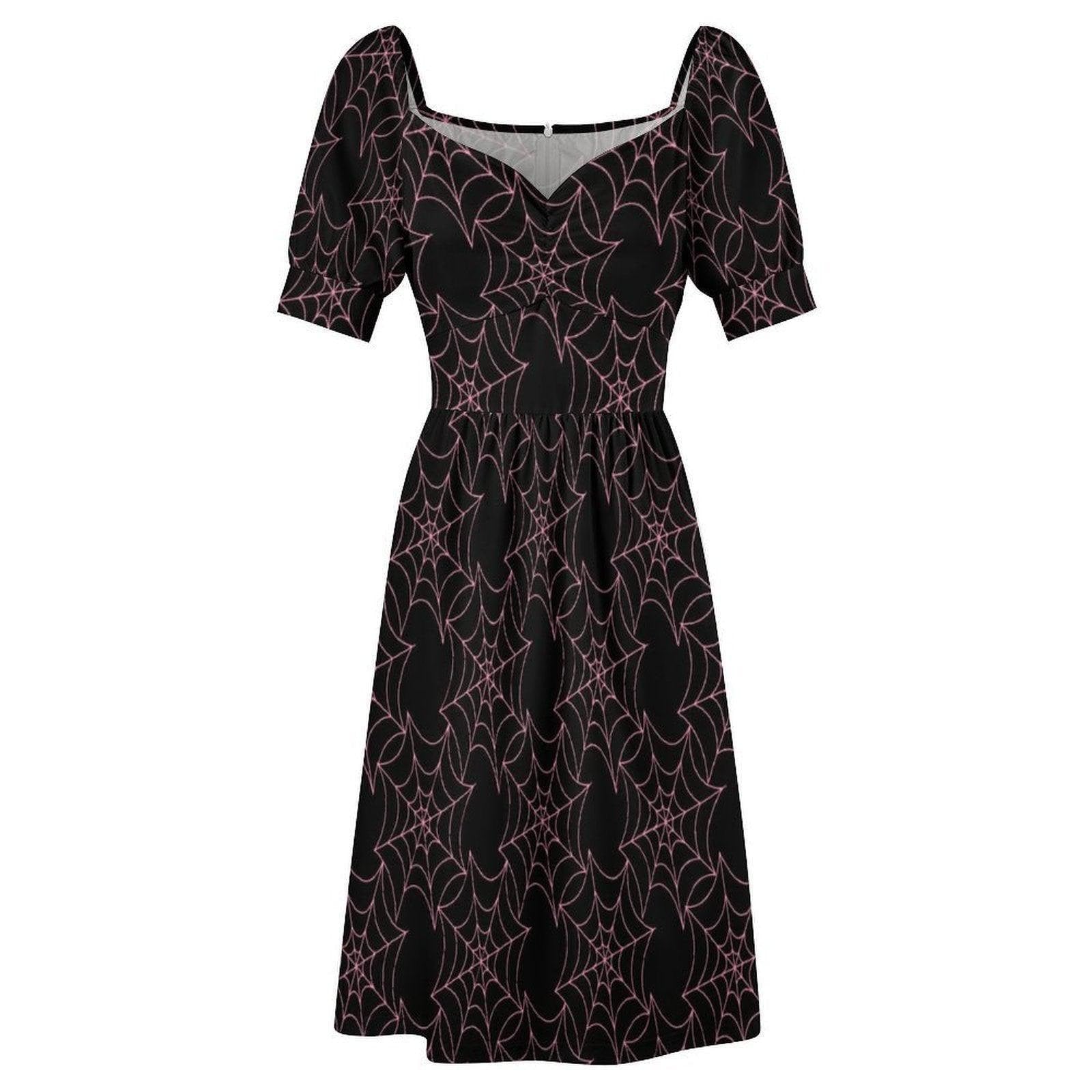 Spider Web Dress for Halloween