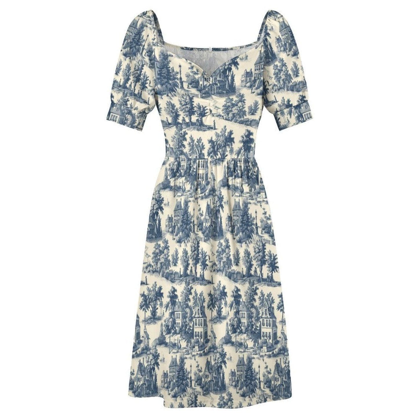 Victorian Cottagecore Midi Dress