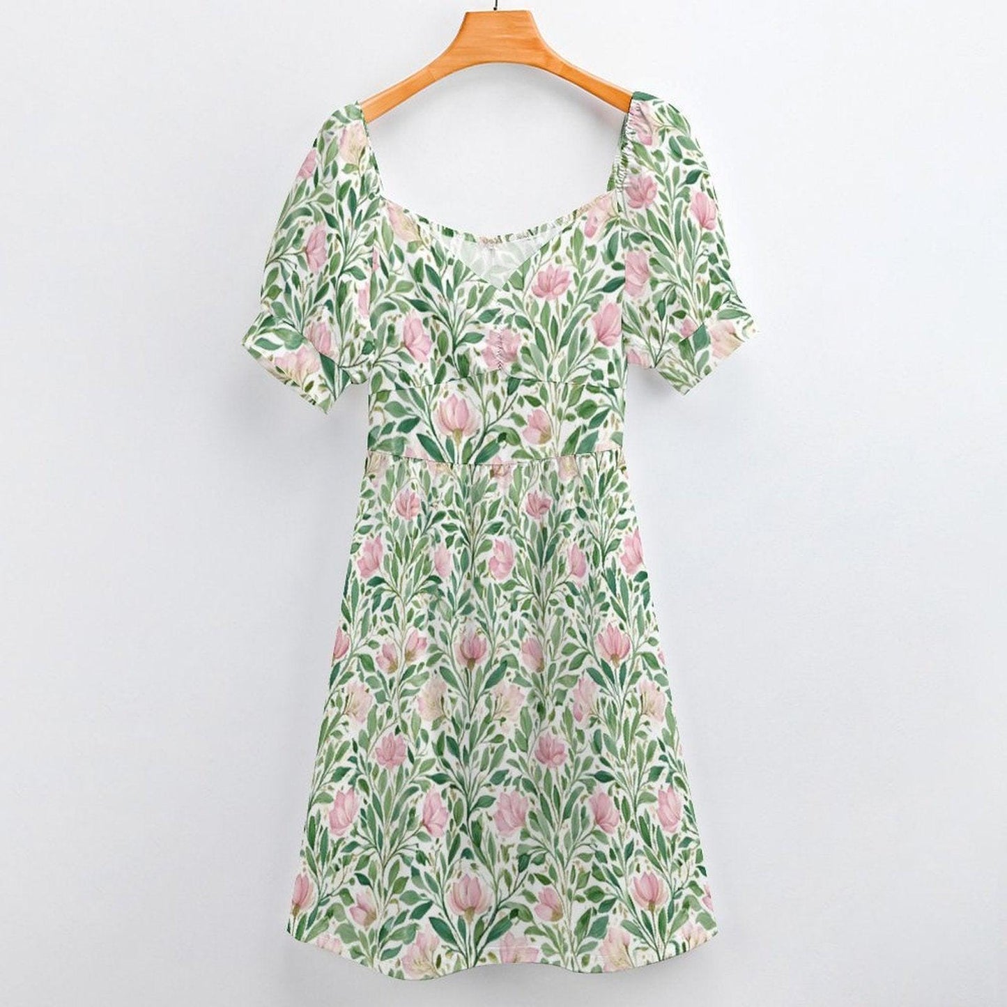 Pink Tulip Botanical Midi Dress