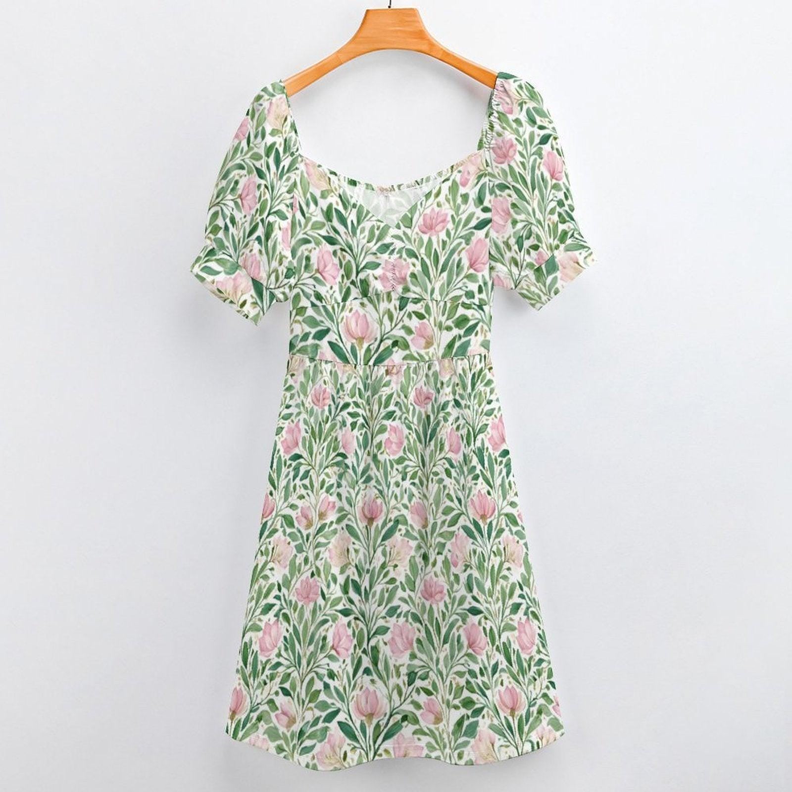Pink Tulip Botanical Midi Dress