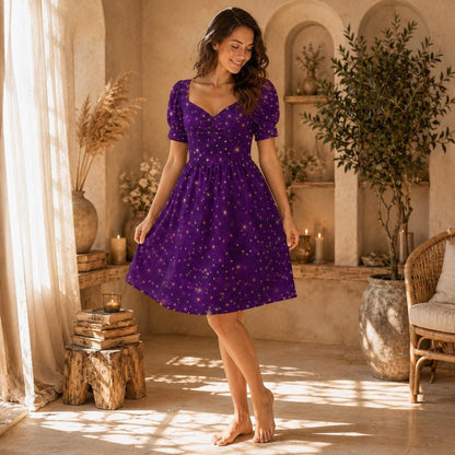 Royal Purple Starfall Dress