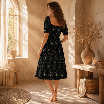 Black Swan Midi Dress