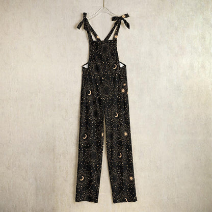 Moon and Stars Overalls Jumpsuit