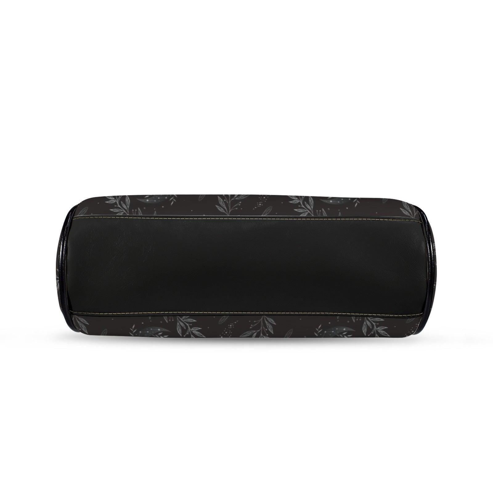 Black Moon Purse, Gothic Lunar Clutch, Dark Celestial Bag