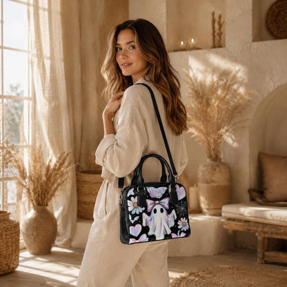 Ghost Purse, Coquette Bow Handbag, Butterfly Satchel Bag