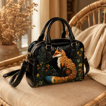 Fox Purse, Woodland Animal Handbag, Cottagecore Tote