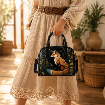Fox Purse, Woodland Animal Handbag, Cottagecore Tote