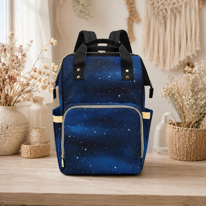 Diaper Bag Backpack, Starry Baby Travel Bag, Galaxy Mom Backpack