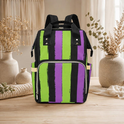 Halloween Diaper Bag, Spooky Mom Backpack, Nursery Organizer, Baby Travel Bag