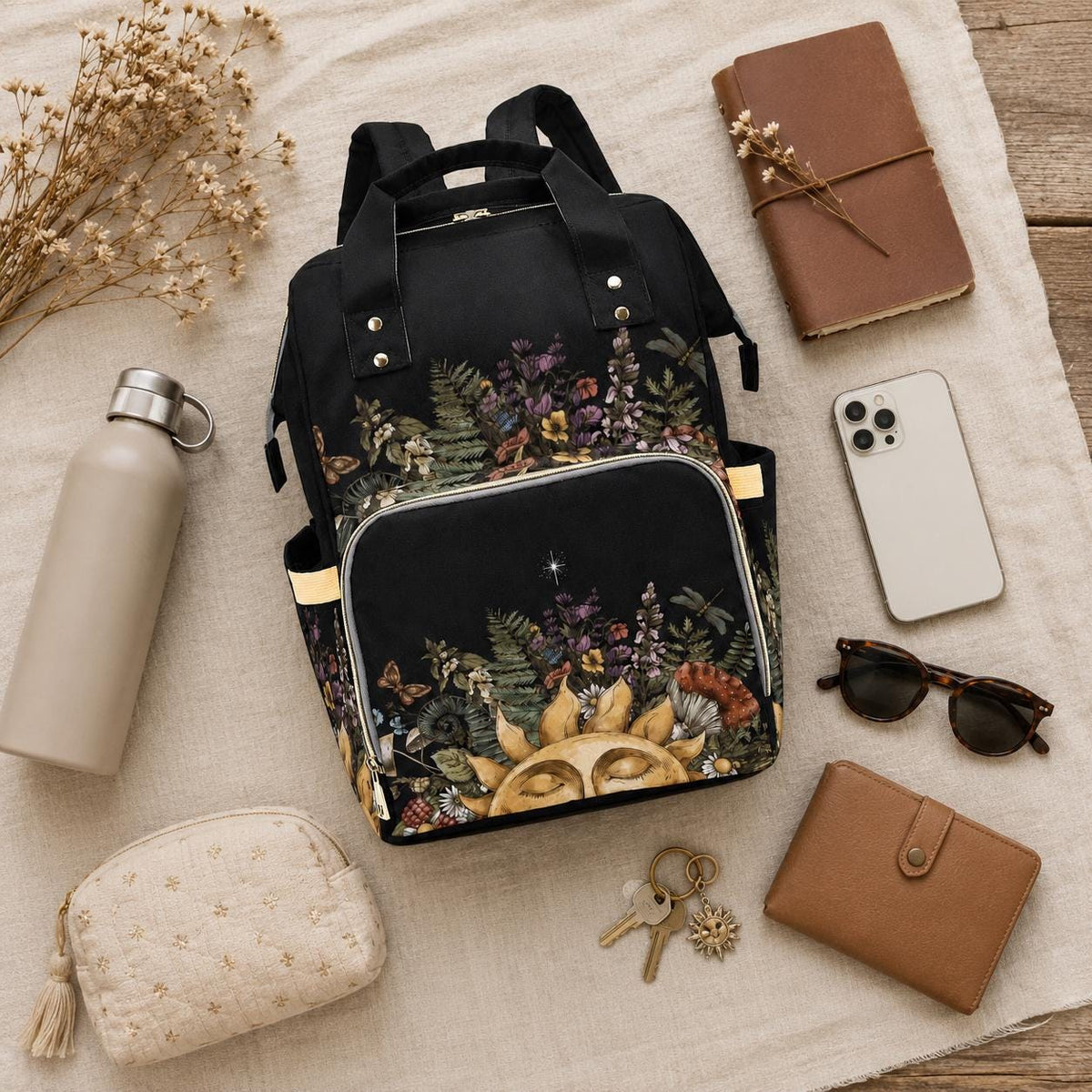 Botanical Sun Diaper Backpack