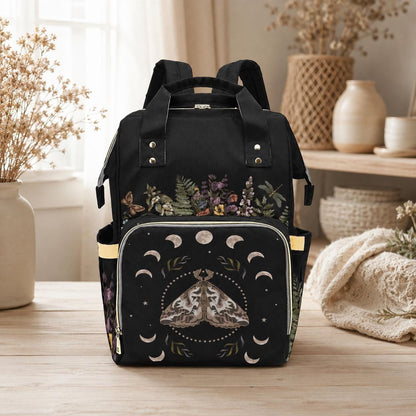 Celestial Moth Backpack, Handbag & Wallet