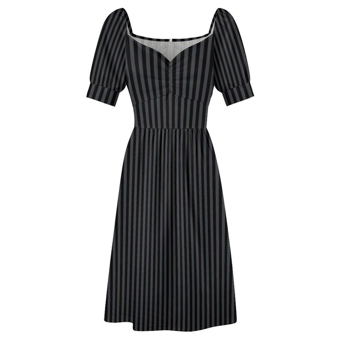 Black Striped Sundress