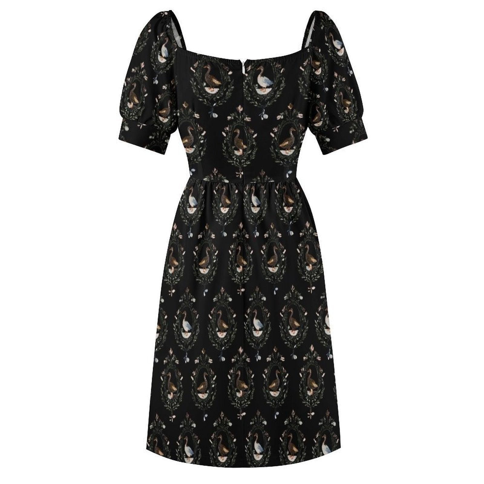 Black Swan Midi Dress
