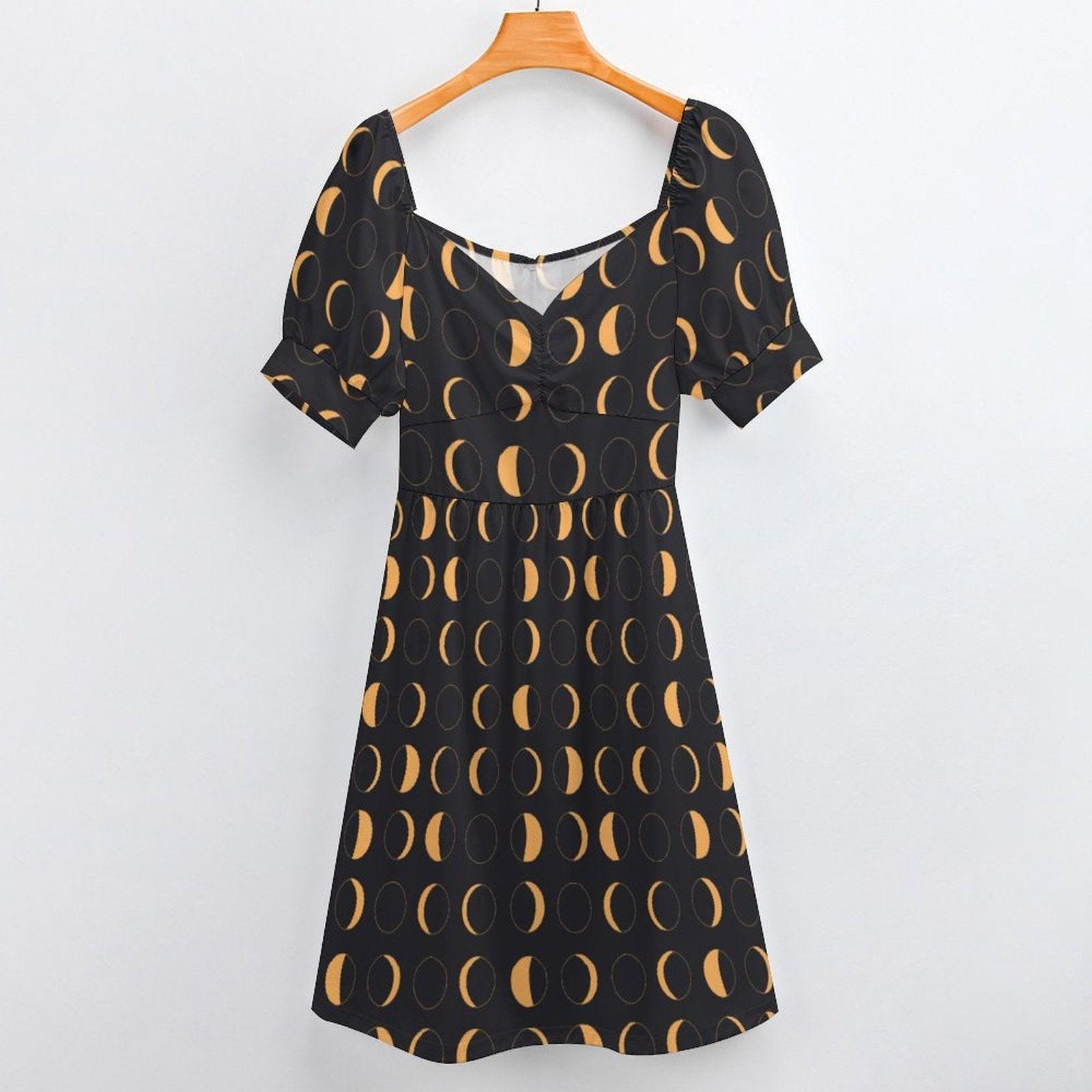 Moon Phase Midi Dress
