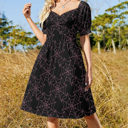 Spider Web Dress for Halloween