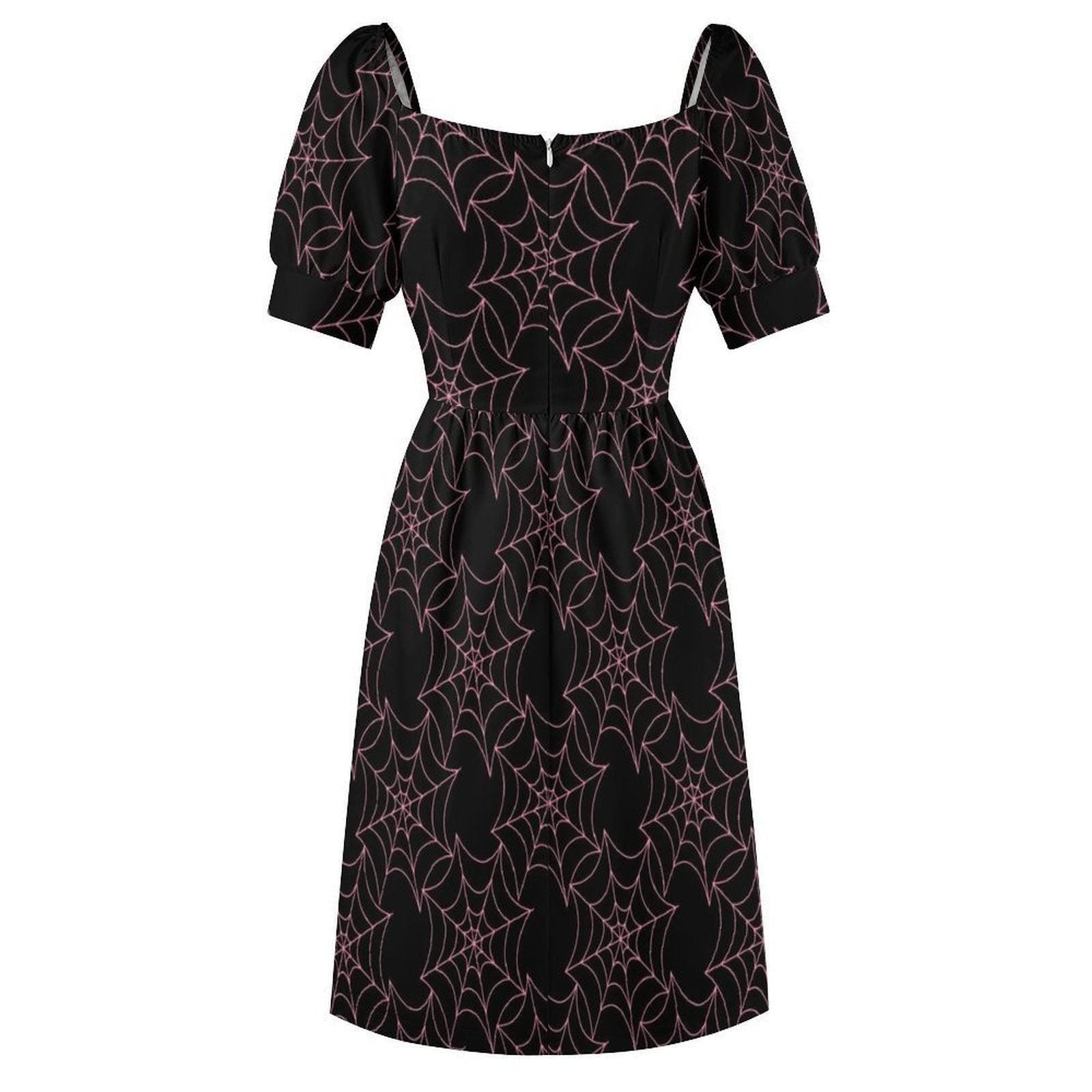 Spider Web Dress for Halloween