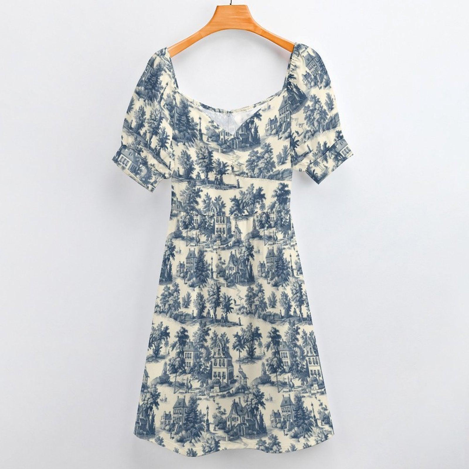 Victorian Cottagecore Midi Dress