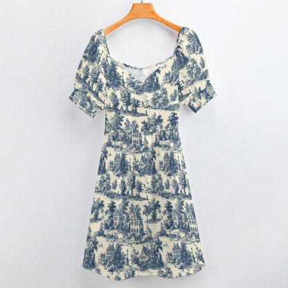 Victorian Cottagecore Midi Dress