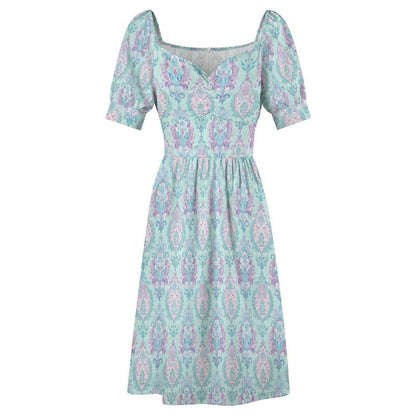 Puff Sleeve Babydoll Dress