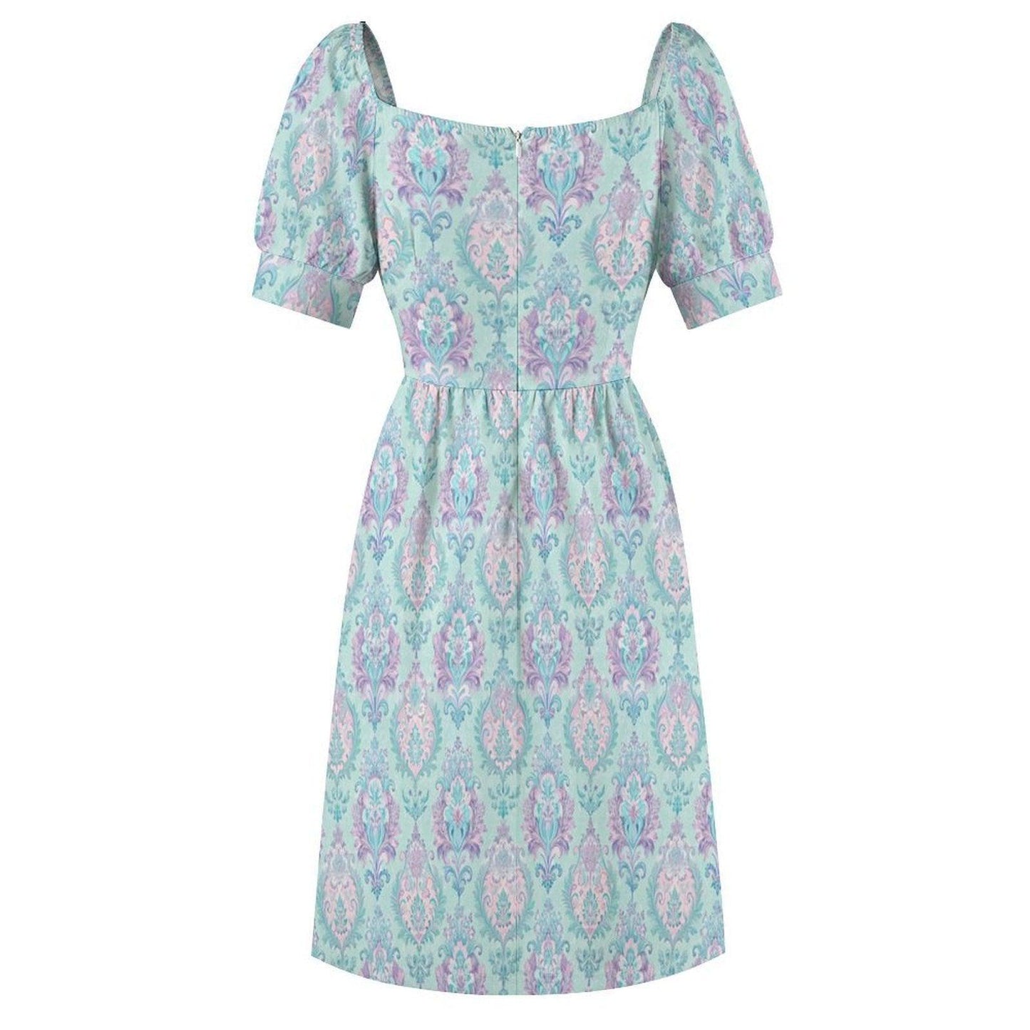 Puff Sleeve Babydoll Dress