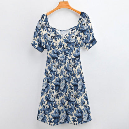 Blue Floral Sundress