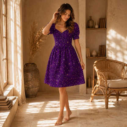Royal Purple Starfall Dress