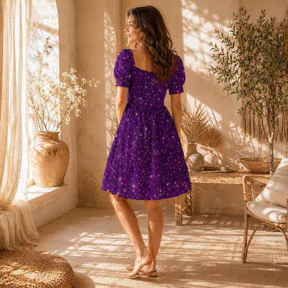 Royal Purple Starfall Dress