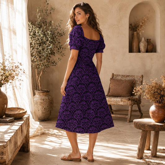 Purple Dark Dress