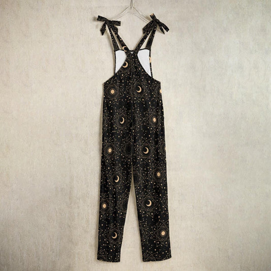 Moon and Stars Overalls Jumpsuit