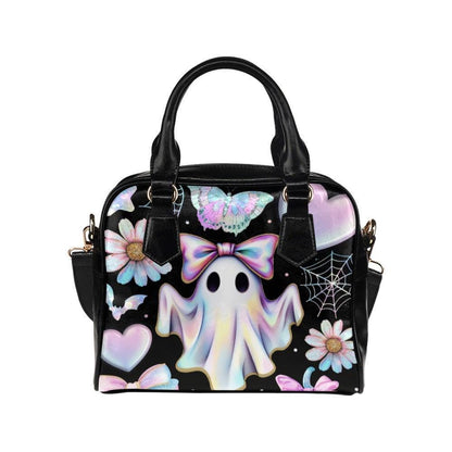 Ghost Purse, Coquette Bow Handbag, Butterfly Satchel Bag