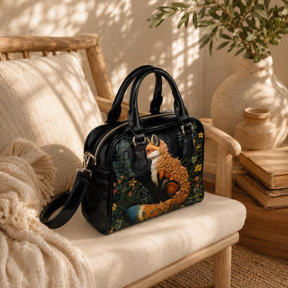 Fox Purse, Woodland Animal Handbag, Cottagecore Tote