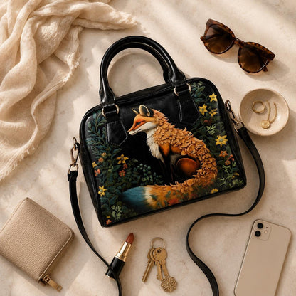 Fox Purse, Woodland Animal Handbag, Cottagecore Tote