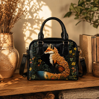 Fox Purse, Woodland Animal Handbag, Cottagecore Tote