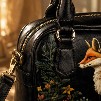 Fox Purse, Woodland Animal Handbag, Cottagecore Tote