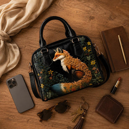 Fox Purse, Woodland Animal Handbag, Cottagecore Tote