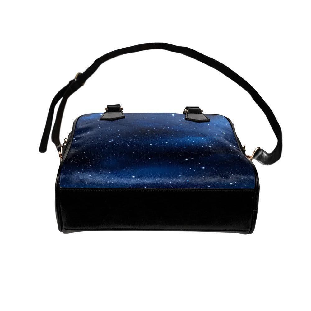 Galaxy Purse, Starry Night Handbag, Dark Blue Shoulder Bag