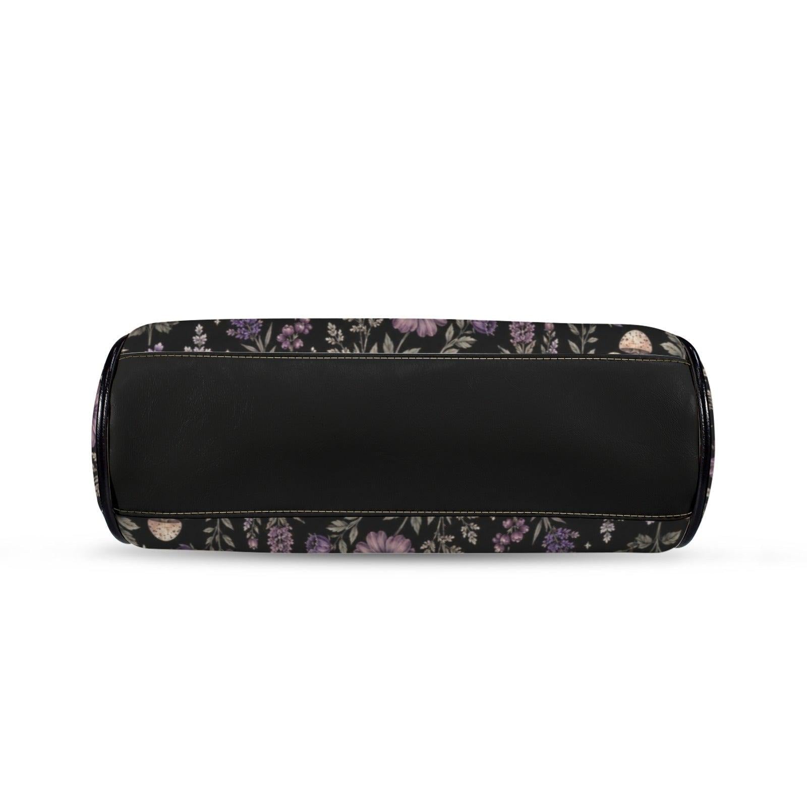 Woodland Animal Kiss Lock Bag, Opossum Rabbit Mouse Floral Print Purse