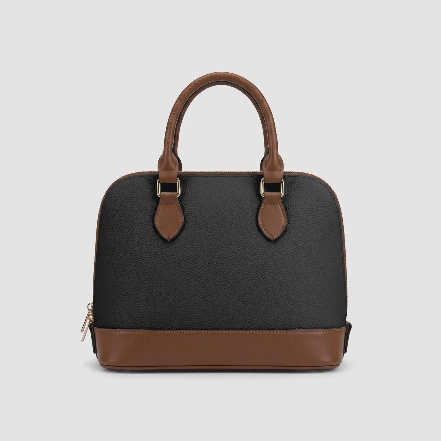 1452. Classic PU Leather Dome Handbag